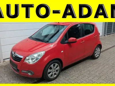 Gebraucht Opel Agila 65 PS (47 kW) 2008 Rot Kleinwagen