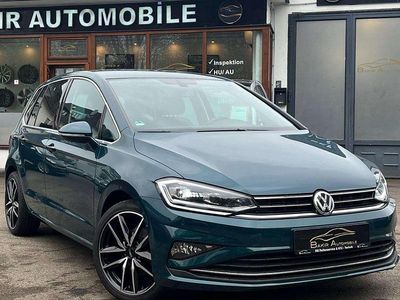 Gebraucht VW Golf Sportsvan Highline 150 PS (110 kW) 2017 Pfauengrün metallic Van / Kleinbus