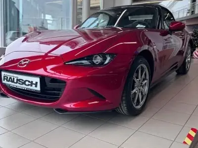 Ny Mazda MX5 Exclusive-Line 132 HK (97 kW) 2025 Rød Cabriolet