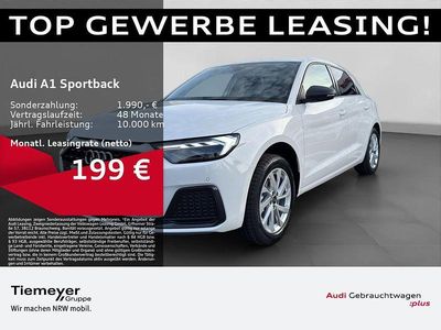 Gebraucht Audi A1 Sportback Advanced 95 PS (69 kW) 2025 Weiß Kleinwagen