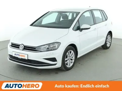 Gebraucht VW Golf Comfortline 150 PS (110 kW) 2020 Weiß Van / Kleinbus