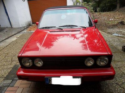 Gebraucht VW Golf Cabriolet 69 PS (50 kW) 1989 Rot Cabrio