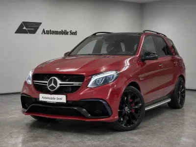 Gebraucht Mercedes GLE63 AMG AMG 585 PS (430 kW) 2016 Hyazinthrot (designolack) SUV