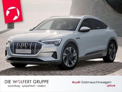Gebraucht Audi e-tron Advanced Plus 300 kW (408 PS) 2022 Gletscherweiß metallic SUV