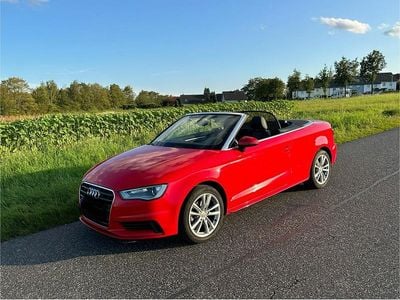Usata Audi A3 Cabriolet 150 CV (110 kW) 2015 Rosso Cabrio