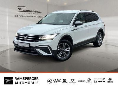 Weiß (pure white) Gebraucht 2022 VW Tiguan Allspace Life SUV | 27.990 € (Guter Preis)