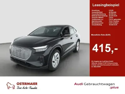 Gebraucht Audi Q4 Sportback e-tron Comfort 210 kW (286 PS) 2025 Mythosschwarz metallic SUV