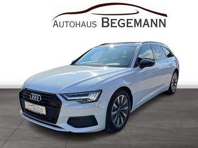 Gletscherweiss (metallic) Gebraucht 2021 Audi A6 Design Kombi | 27.700 € (Fairer Preis)