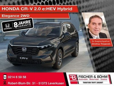 Nouă Honda CR-V Elegance 184 CP (135 kW) 2026 Negru SUV