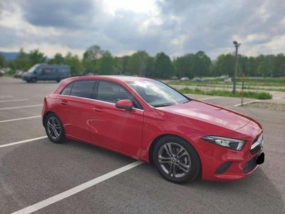 Gebraucht Mercedes A200 Progressive 163 PS (119 kW) 2018 Rot Limousine