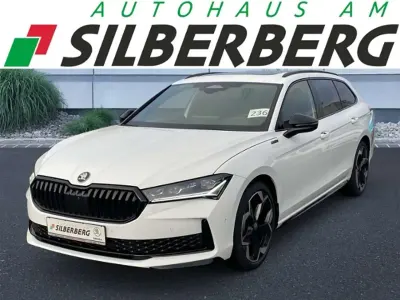 Neu Skoda Superb SportLine 265 PS (194 kW) 2026 Kristallweiß uni Kombi