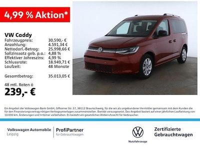 Gebraucht VW Caddy Life 116 PS (85 kW) 2025 Rot Van / Kleinbus