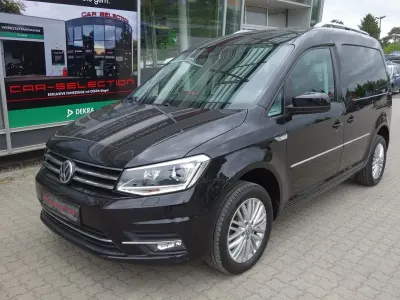 Gebraucht VW Caddy Highline 125 PS (91 kW) 2018 Schwarz Van / Kleinbus