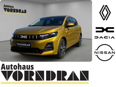 Neu Dacia Sandero Expression 101 PS (74 kW) 2025 Iron blau metallic Limousine