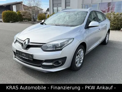 Gebraucht Renault Mégane GrandTour Initiale Paris 110 PS (80 kW) 2014 Silber Kombi