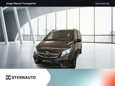 Obsidianschwarz metallic Gebraucht 2022 Mercedes V300 Avantgarde Van / Kleinbus | 65.490 € (Teuer)