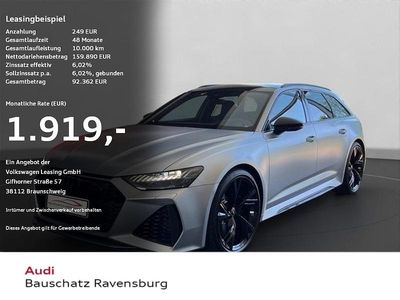 Neu Audi RS6 Ambiente 600 PS (441 kW) 2025 Silber Kombi