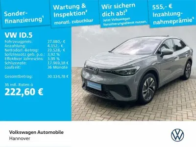 Gebraucht VW ID.5 Pro Performance 150 kW (204 PS) 2023 Grau SUV