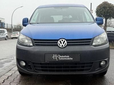 Gebraucht VW Caddy Trendline 75 PS (55 kW) 2014 Blau Van / Kleinbus