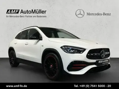 Gebraucht Mercedes GLA200 AMG Edition 1 163 PS (119 kW) 2021 Weiß SUV