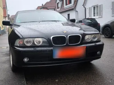 Używany BMW 520 170 KM (125 kW) 2002 Czarny Sedan/Limuzyna