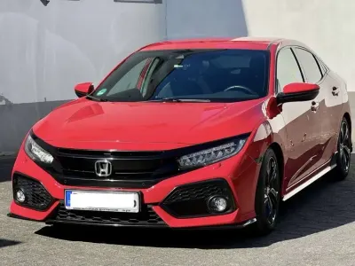 Usata Honda Civic Sport 182 CV (133 kW) 2017 Rosso Utilitaria