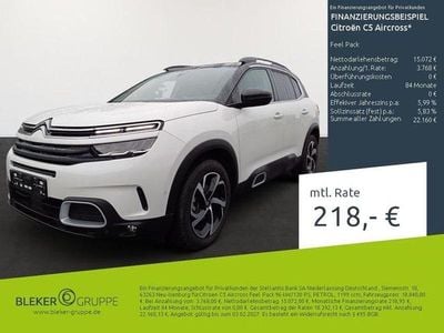 Perlmutt weiß Gebraucht 2022 Citroën C5 Aircross Feel SUV | 18.840 € (Guter Preis)