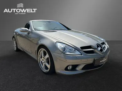 Gebraucht Mercedes SLK350 AMG 272 PS (200 kW) 2005 Silber Cabrio