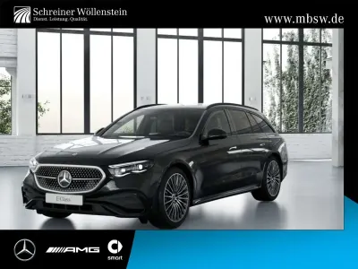 Gebraucht Mercedes E220 AMG 197 PS (144 kW) 2026 Metalliclack obsidianschwarz Kombi