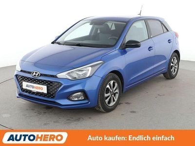 Brugt Hyundai i20 Advantage 101 HK (74 kW) 2020 Blå Hatchback