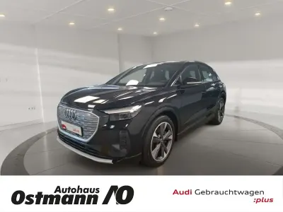 Gebraucht Audi Q4 e-tron S-Line 150 kW (204 PS) 2023 Mythosschwarz metallic SUV
