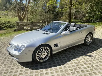 Gebraucht Mercedes SL350 245 PS (180 kW) 2004 Silber Cabrio