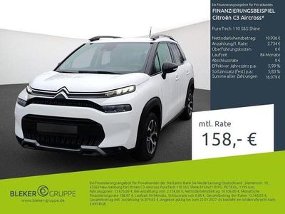 Lack weiss banquise/typ aussenverkleidung spiegel flach standard Gebraucht 2023 Citroën C3 Aircross Shine SUV | 13.670 € (Fairer Preis)