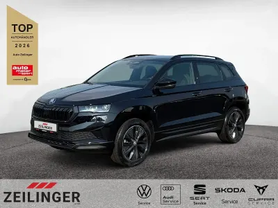 Neu Skoda Karoq SportLine 190 PS (139 kW) 2026 Schwarzmagic perleffekt SUV