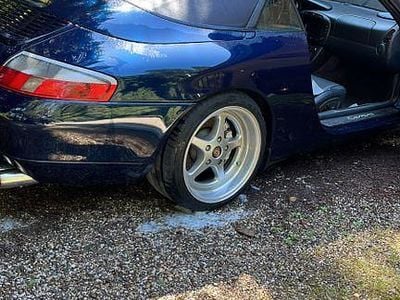 Gebraucht Porsche 911 Carrera 4 Cabriolet 320 PS (235 kW) 1999 Blau Cabrio