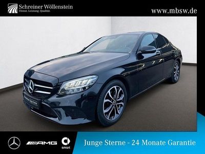 Obsidianschwarz Gebraucht 2020 Mercedes C220 Avantgarde Limousine | 30.670 € (Fairer Preis)