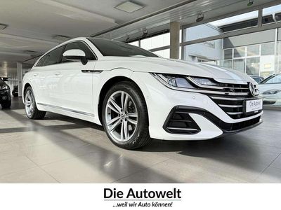 Gebraucht VW Arteon R-line 150 PS (110 kW) 2022 Oryxweiß perlmutteffekt Kombi