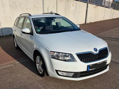 Gebraucht Skoda Octavia GreenLine 110 PS (80 kW) 2015 Weiß Kombi