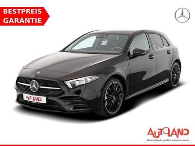 Gebraucht Mercedes A250 AMG line 218 PS (160 kW) 2021 Nachtschwarz  unilack Kleinwagen