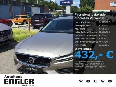 Gebraucht Volvo V60 Core 163 PS (119 kW) 2024 Grau Kombi