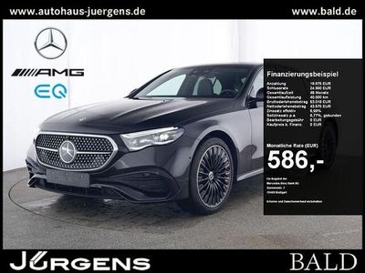 Gebraucht Mercedes E300 AMG 204 PS (150 kW) 2024 Metalliclack obsidianschwarz Limousine