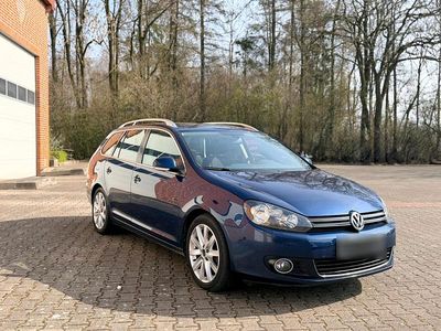 Gebraucht VW Golf VI Highline 122 PS (89 kW) 2011 Blau Kleinwagen