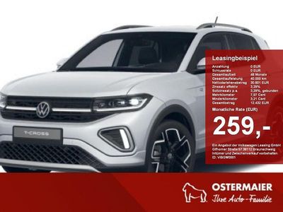 Neu 2026 VW T-Cross R-line SUV | 39.230 €