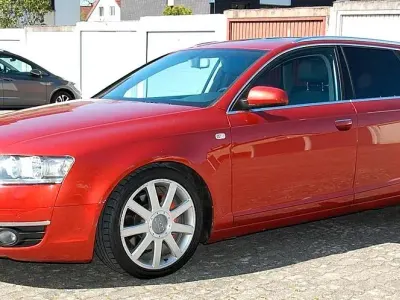 Usata Audi A6 Sport 170 CV (125 kW) 2005 Rosso Station wagon