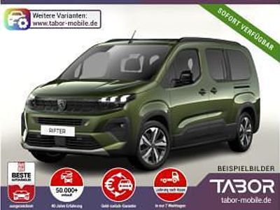 Neu Peugeot Rifter GT 131 PS (96 kW) 2026 Schwarz (perla nera schwarz metallic) Van / Kleinbus