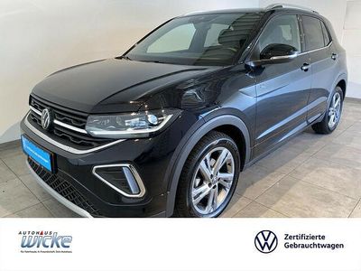 Usata VW T-Cross R-line 150 CV (110 kW) 2024 Nero SUV
