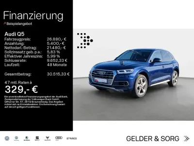Usata Audi Q5 Sport 286 CV (210 kW) 2019 Blu SUV