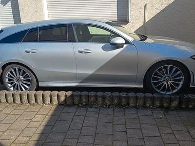 Gebraucht Mercedes CLA250 Shooting Brake AMG line 224 PS (164 kW) 2021 Silber Kombi