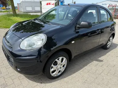 Gebraucht Nissan Micra Visia 80 PS (58 kW) 2012 Schwarz Kleinwagen