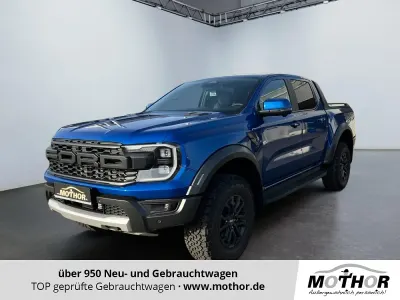 Nouvelle Ford Ranger Raptor 209 ch (153 kW) 2025 Orange Pick-up